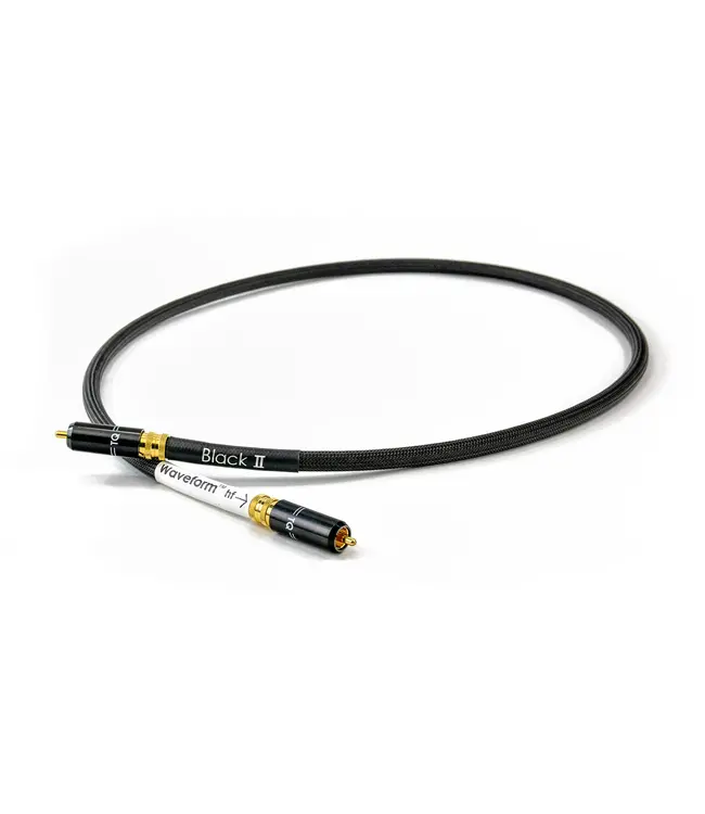 Tellurium Q Black Waveform hf Digital RCA - Digitale Coax Kabel
