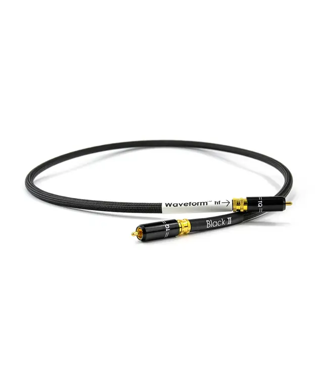 Tellurium Q Black Waveform hf Digital RCA - Digitale Coax Kabel