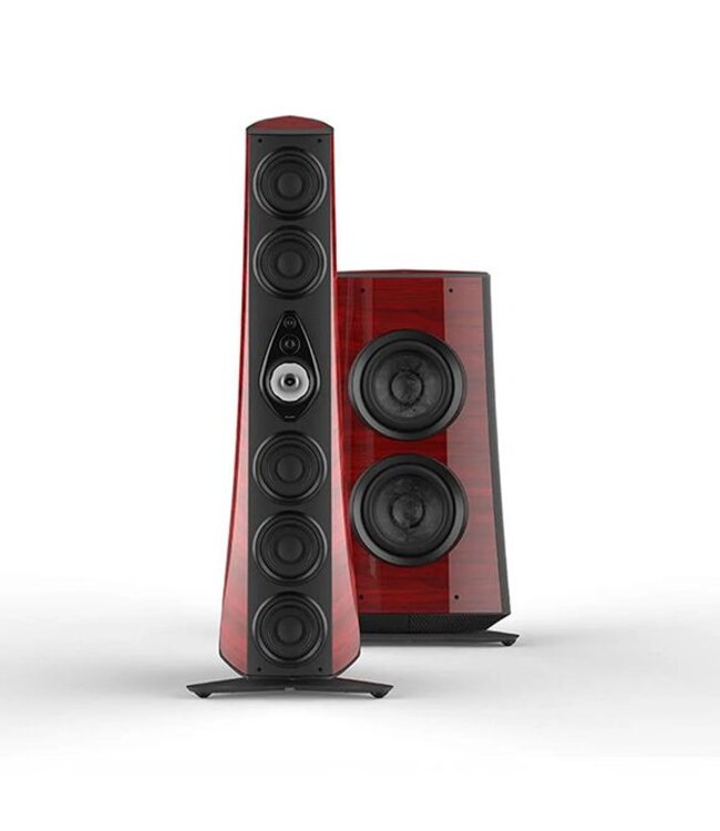 Sonus faber Suprema – het meest ambitieuze project van Sonus faber: 4-kolomsysteem met 4,5-weg hoofdkolommen, 380mm subwoofers en externe analoge crossover