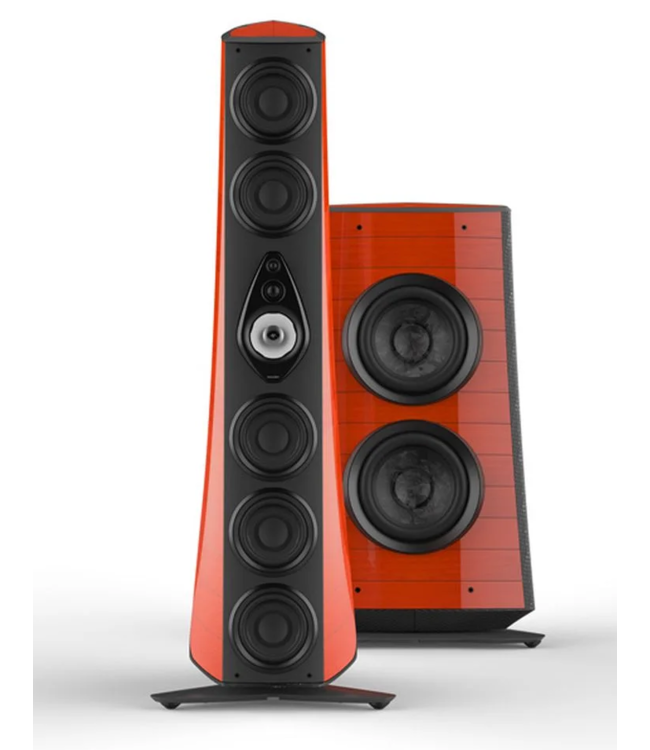 Sonus faber Suprema – het meest ambitieuze project van Sonus faber: 4-kolomsysteem met 4,5-weg hoofdkolommen, 380mm subwoofers en externe analoge crossover