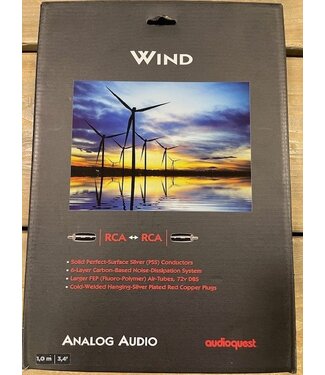 Audioquest Wind RCA - RCA 1 meter - Analoge Interlink