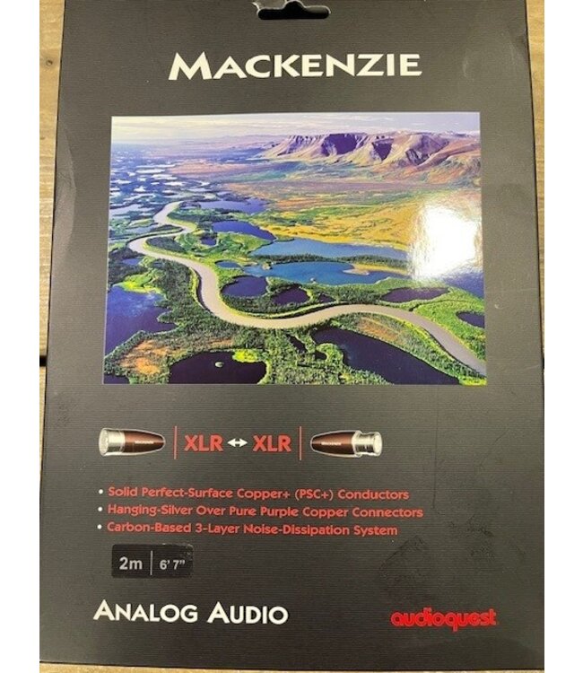 Audioquest Mackenzie XLR 2 meter - XLR Kabel