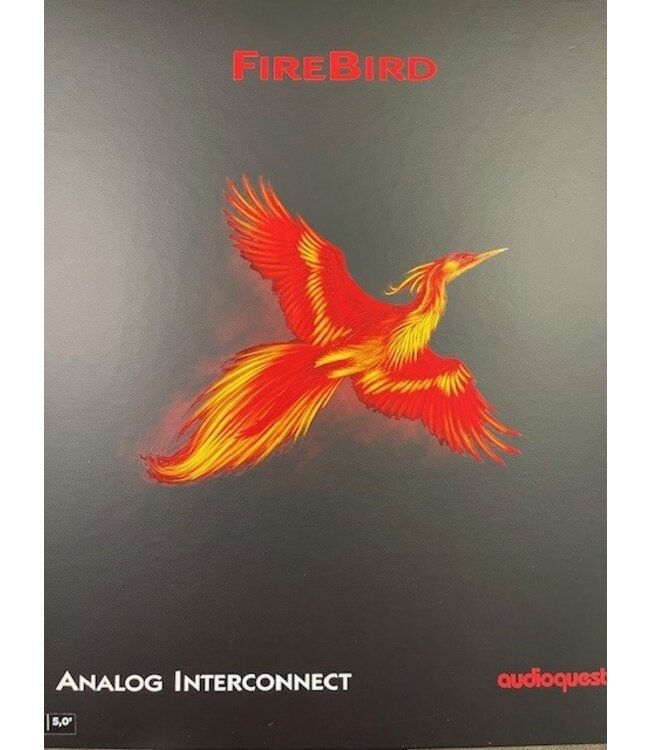 Audioquest Firebird RCA - RCA 1,5 meter - Analoge Interlink