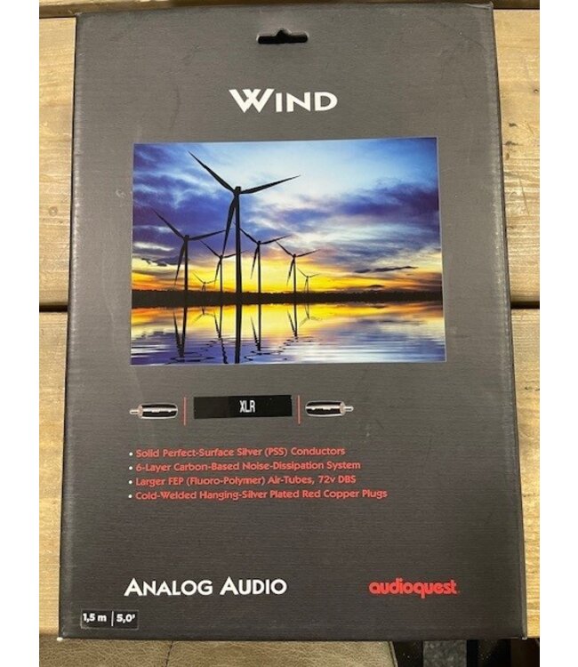 Audioquest Wind XLR 1,5 meter - XLR Kabel