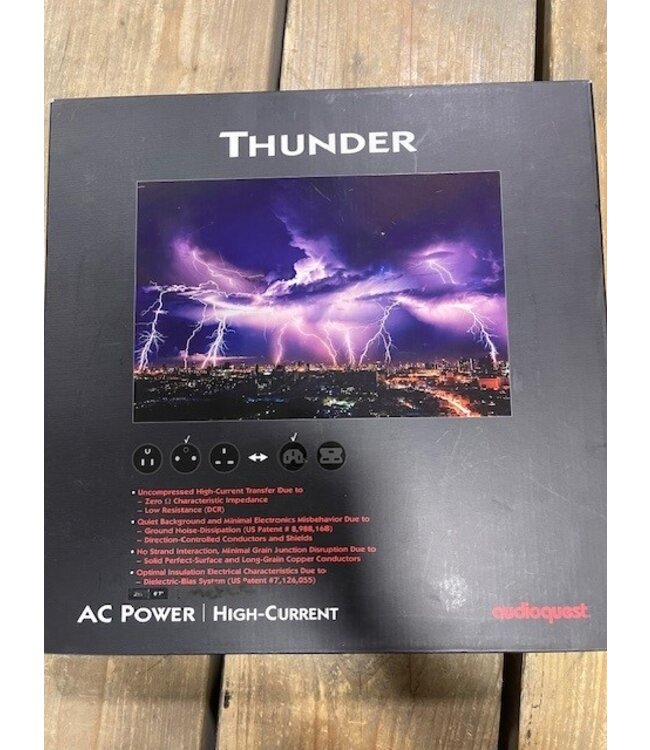 Audioquest Thunder HC 1 meter C13 - Stroomkabel