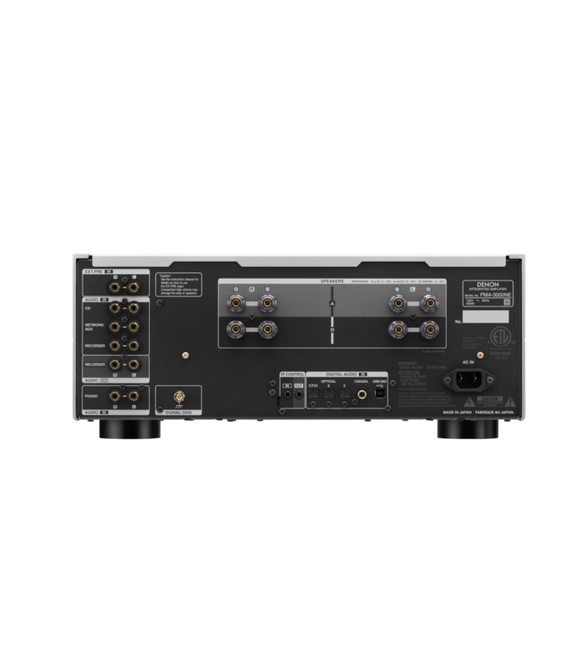 Denon PMA-3000NE: geintegreerde versterker met 80W per kanaal, Made in Japan en MM/MC-phono