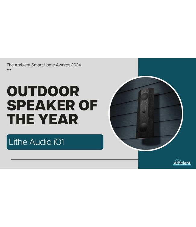 Lithe Audio 06801WEU iO1 WIFI Speaker met WiSA Wit - On-wall Luidspreker