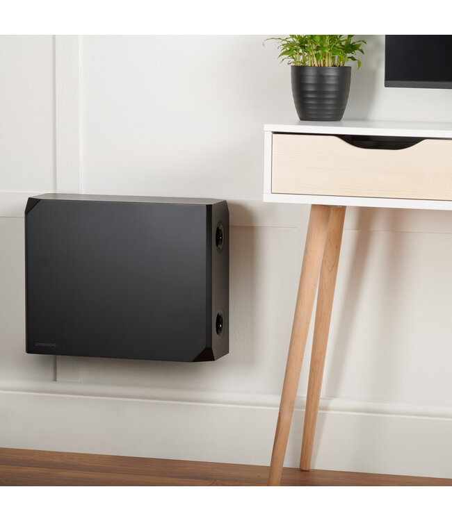 Lithe Audio 06540 WiSA 8" sub Zwart - Subwoofer