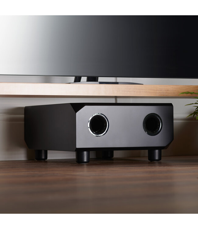 Lithe Audio 06540 WiSA 8" sub Zwart - Subwoofer