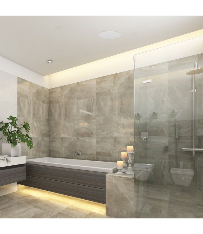 Lithe Audio 03210 Bluetooth IP44 wireless 6.5 inch (97 mm) - Plafond Inbouw Luidspreker