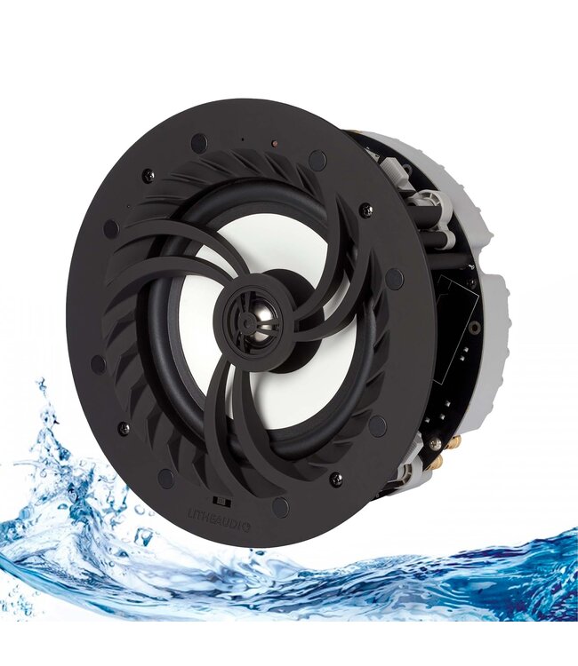 Lithe Audio 06601EU 6,5 inch (95 mm) WiFi IP44 multi-room - Plafond Inbouw Luidspreker