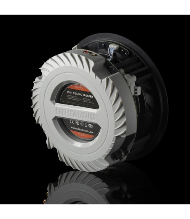 Lithe Audio 06600EU 6,5 inch (95mm) WiFi multi-room - Plafond Inbouw Luidspreker