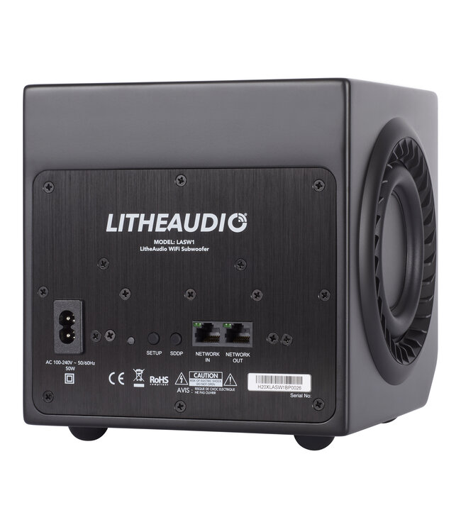 Lithe Audio 01675EU Wireless Micro Sub Wi-Fi - Subwoofer