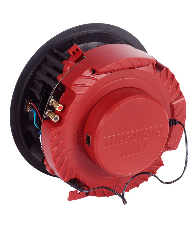 Lithe Audio 06515 Pro Series met POE (Set van 2) 6,5 inch (110mm) - Wi-Fi Plafond Inbouw Luidsprekers