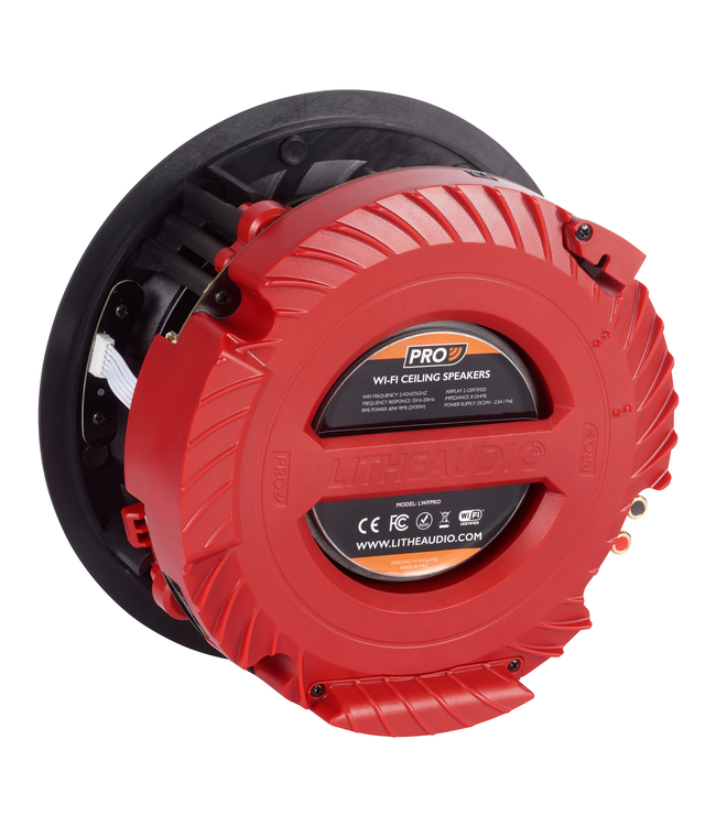 Lithe Audio 06500EU Pro Series 6,5 inch (110mm) - Wi-Fi Plafond Inbouw Luidspreker