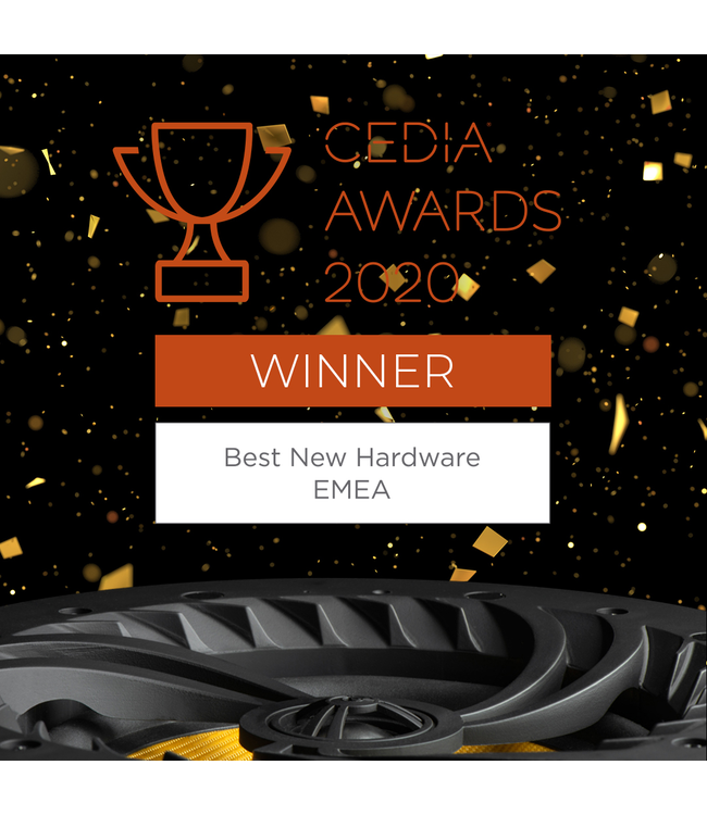 Lithe Audio 06500EU Pro Series 6,5 inch (110mm) - Wi-Fi Plafond Inbouw Luidspreker