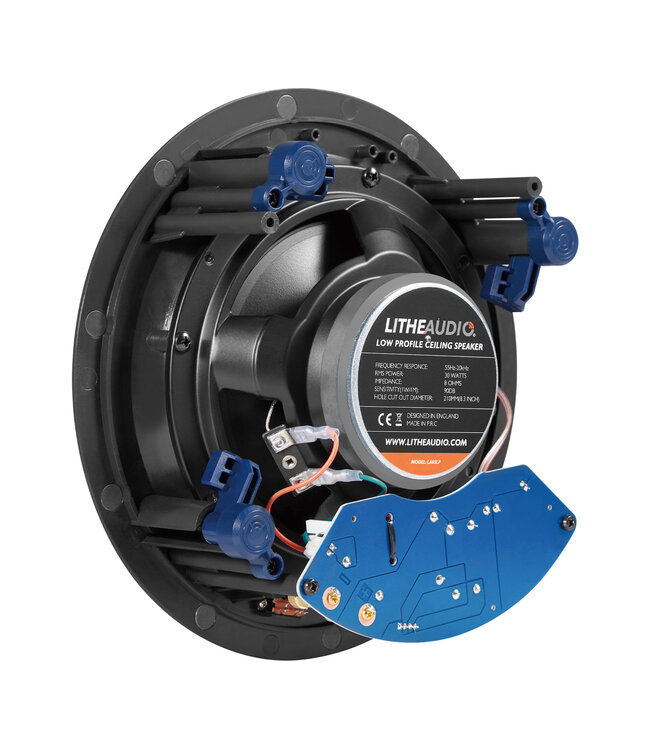 Lithe Audio 01568 6.5 inch (67 mm) low profile - Plafond Inbouw Luidspreker