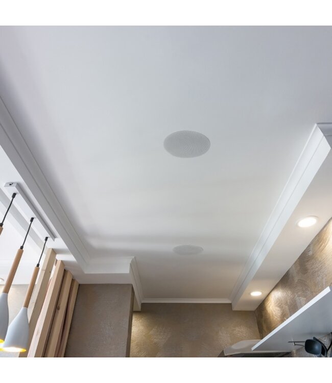 Lithe Audio 01554 6.5 inch (87 mm) stereo - Plafond Inbouw Luidspreker