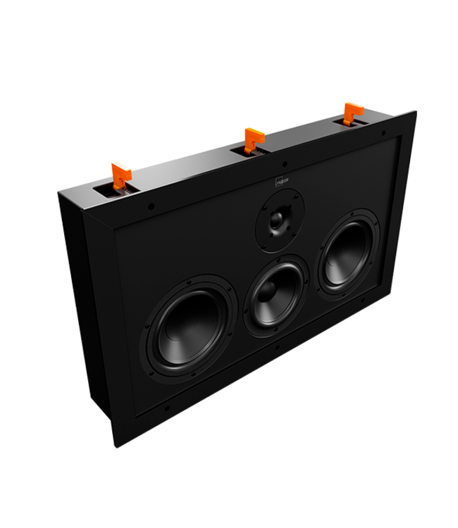 Lyngdorf D-60C 2x 6,5 inch/5 inch (100mm) - Wand Inbouw Center Luidspreker