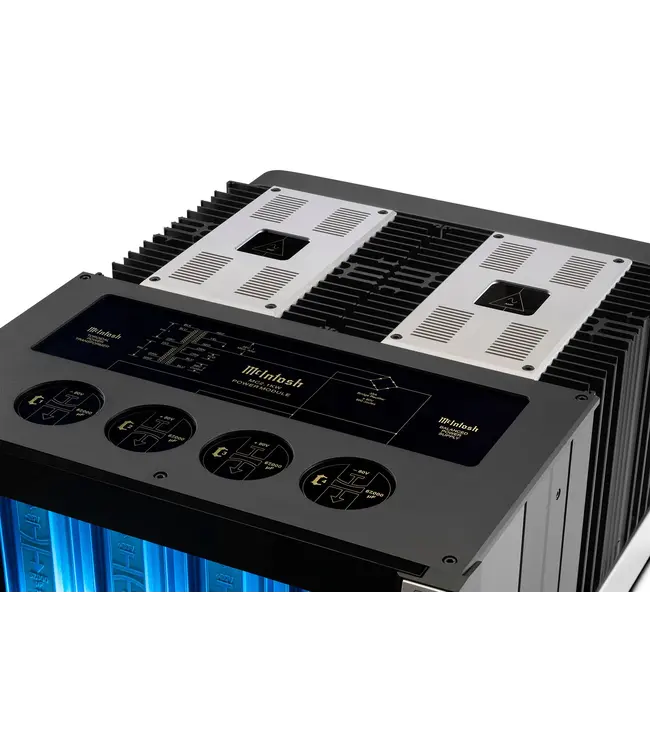 McIntosh MC2.1KW mono eindversterker met 2000W Autoformer en tri-chassis ontwerp