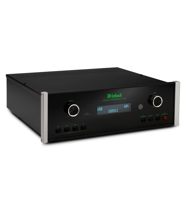McIntosh DS200 - Streaming DAC met AirPlay, Roon, HDMI ARC en Quad Balanced DAC