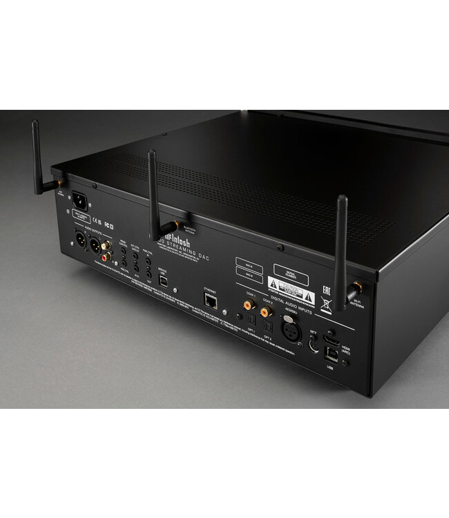 McIntosh DS200 - Streaming DAC met AirPlay, Roon, HDMI ARC en Quad Balanced DAC