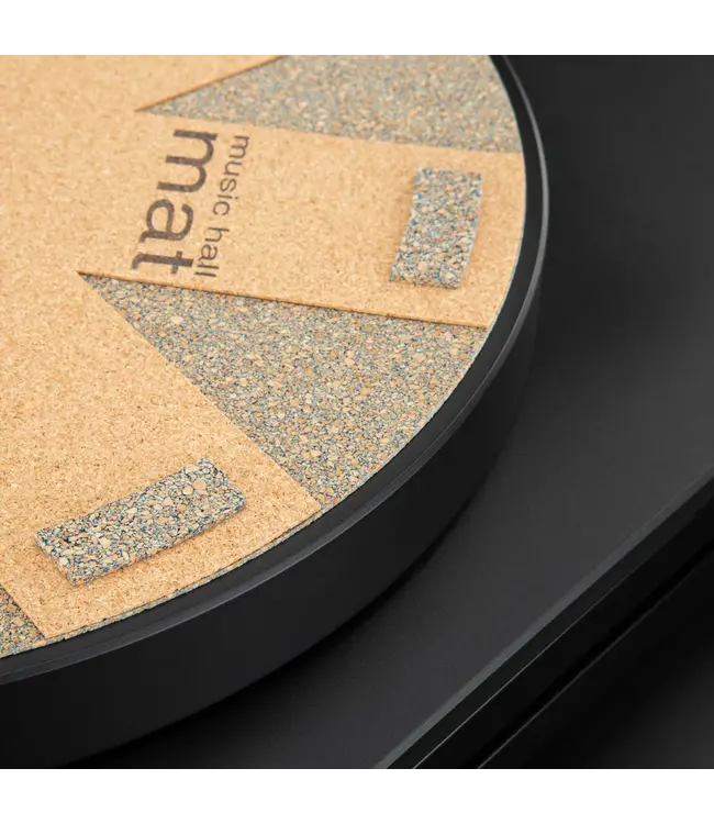 Music Hall Aztec Blue Cork Record Mat - Draaitafelmat