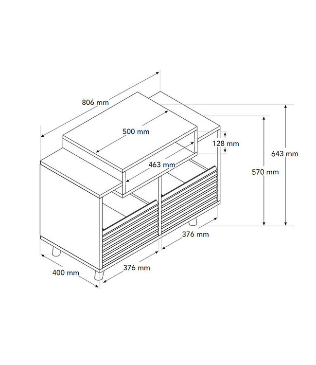 NorStone Oslo Vinyl 800 - Audio Meubel