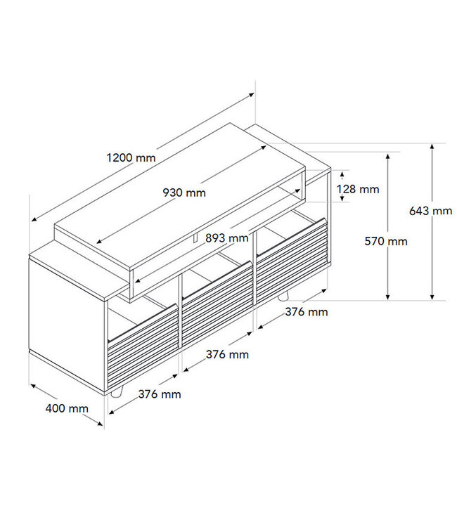 NorStone Oslo Vinyl 1200 - Audio Meubel