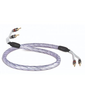 QED Signature Genesis Silver Spiral - Luidsprekerkabel