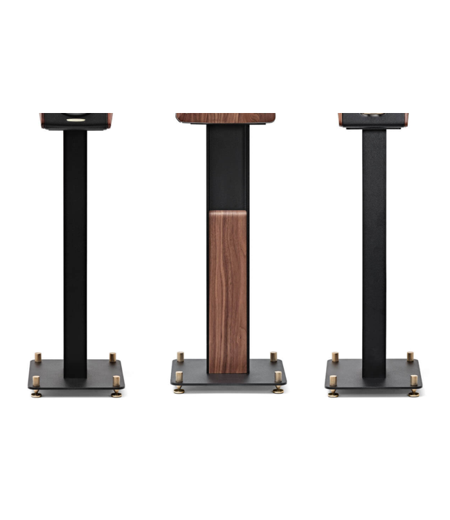 Sonus faber Concertino Iron Stand – ijzeren luidsprekerstatief met walnoothoutfineer voor de Sonus faber Concertino (set van 2)