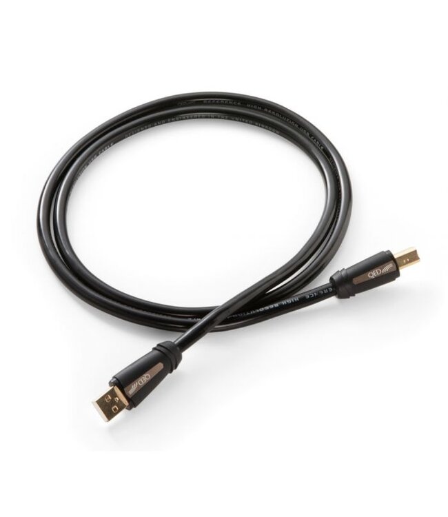 QED Reference Hi Res USB A-B Graphite - USB Kabel
