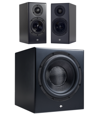 Totem Acoustic Kin Monitor 2.1 - SUB 10 - Luidsprekerset Totem Acoustic Kin Monitor 2.1 - SUB 10 - Luidsprekerset