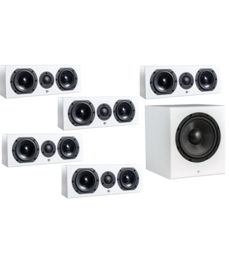 Totem Acoustic Kin Flex 5.1 - SUB 8 - Luidsprekerset Totem Acoustic Kin Flex 5.1 - SUB 8 - Luidsprekerset