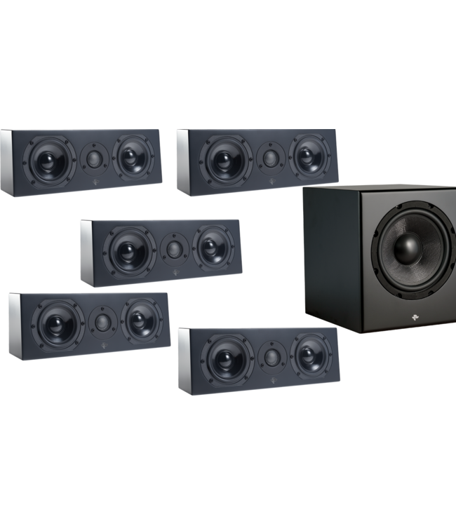 Totem Acoustic Kin Flex 5.1 - SUB 8 - Luidsprekerset