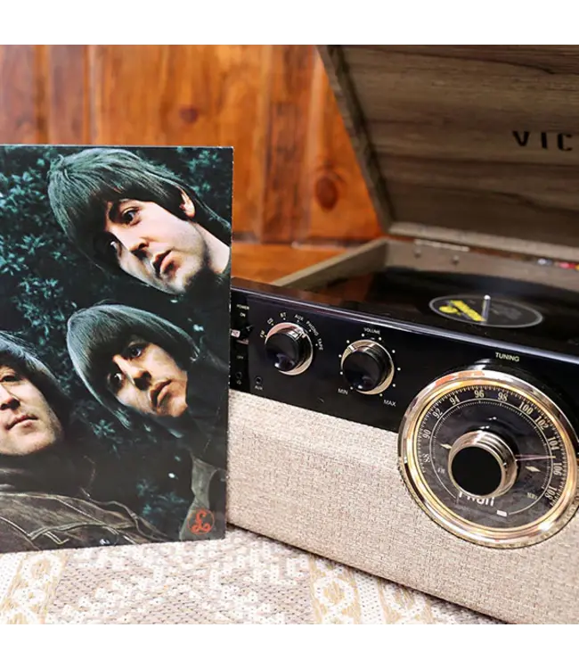 Victrola Empire 6-in-1 Wood VTA-270B - Platenspeler