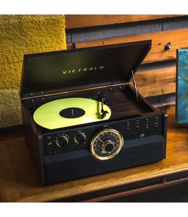 Victrola Empire 6-in-1 Wood VTA-270B - Platenspeler