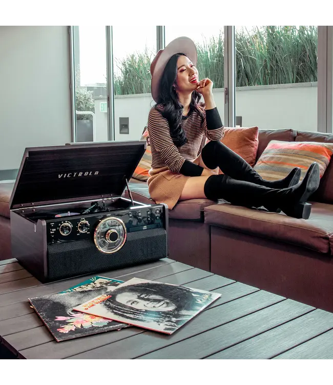 Victrola Empire 6-in-1 Wood VTA-270B - Platenspeler