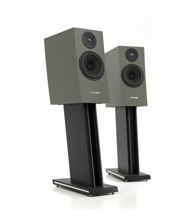 Pylon Audio Jasper monitor 18 ACTIVE (Set van 2) - Draadloze Boekenplank Luidsprekers