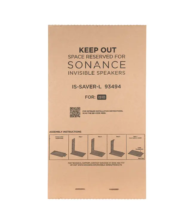 Sonance LARGE IS SPACE SAVER (Set van 4) - Voor de Sonance IS10