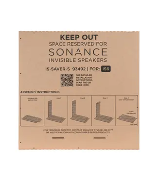 Sonance SMALL IS SPACE SAVER (Set van 4) - Voor de Sonance IS6, IS6T