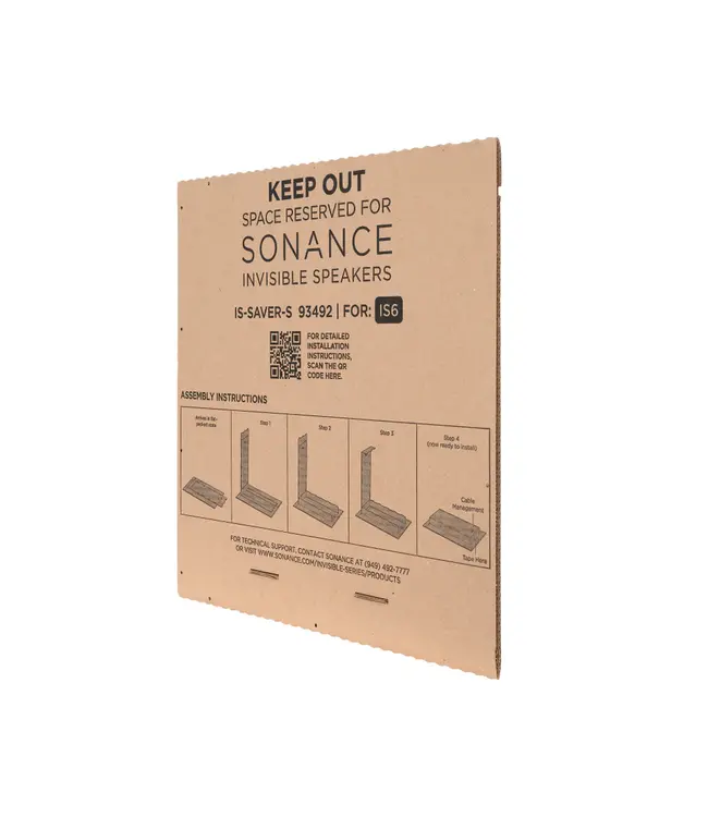 Sonance SMALL IS SPACE SAVER (Set van 4) - Voor de Sonance IS6, IS6T