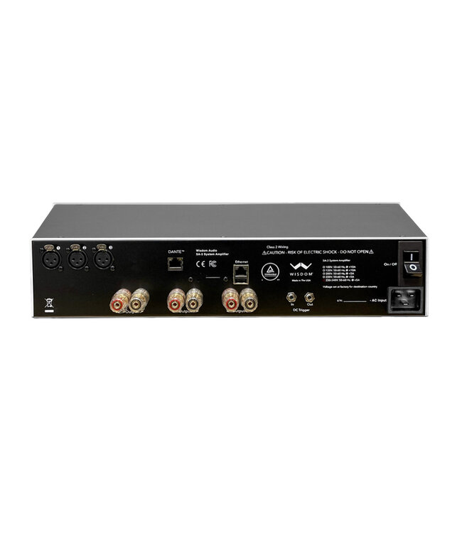 Wisdom Audio SA-3 DSP - 3-kanaals Eindversterker