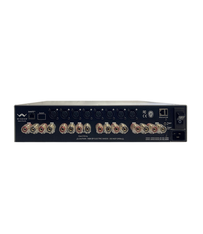 Wisdom Audio SA-8 DSP - 8-kanaals Eindversterker