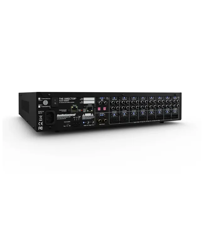 AudioControl The Director Model M6800D - 16-kanaals DSP-matrixversterker