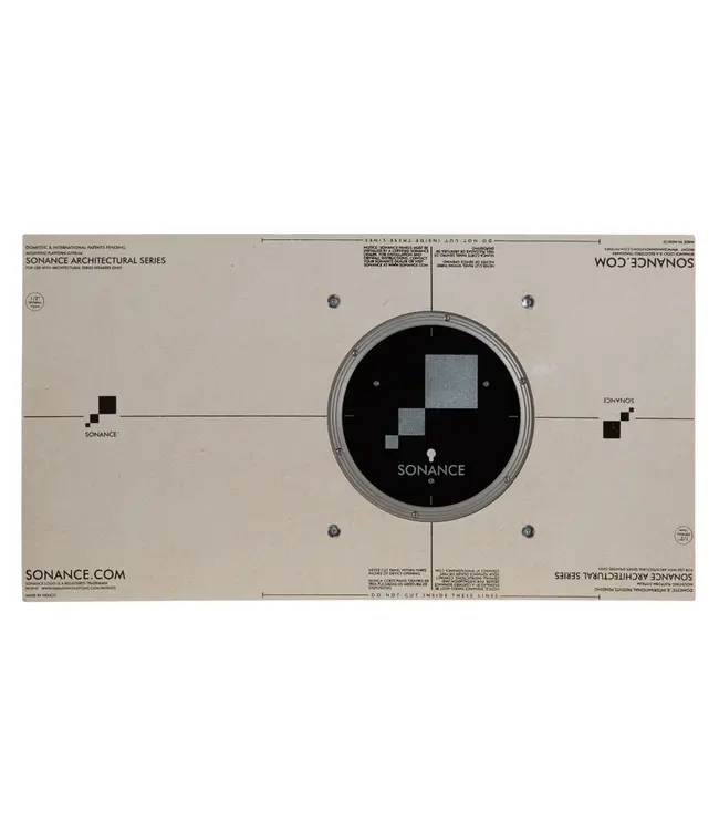 Sonance 1/2IN GYP MP AS MEDIUM ROUND - Montageplatform