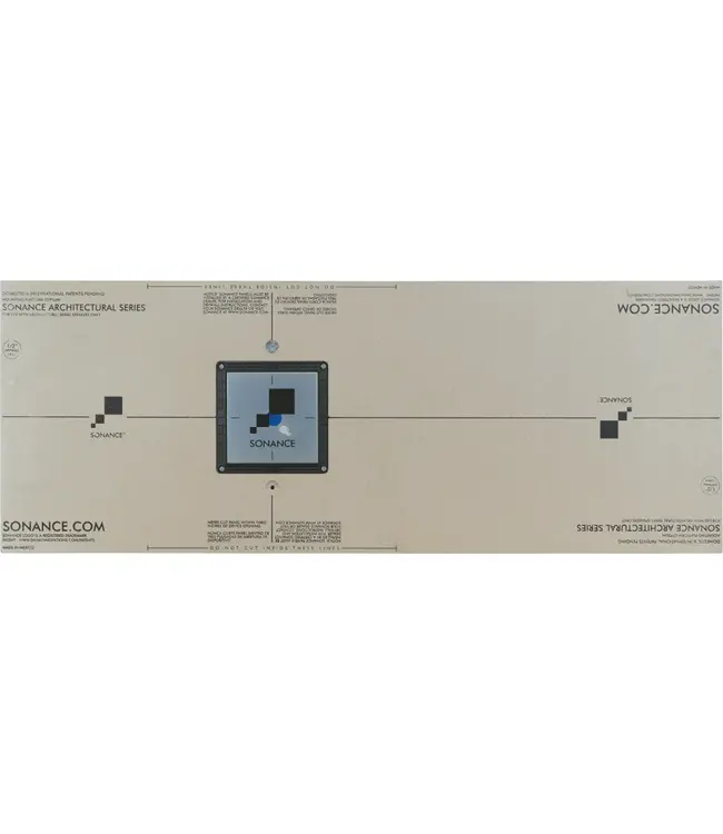 Sonance 1/2IN GYP MP AS  MEDIUM SQUARE