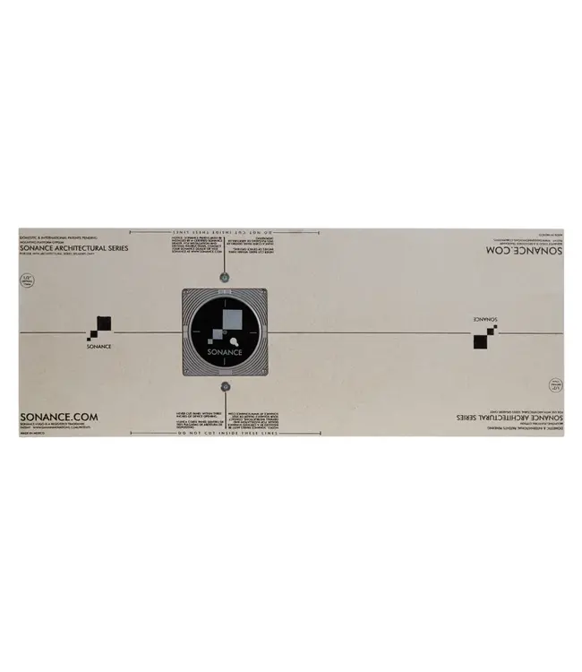 Sonance 1/2IN GYP MP AS DISCREET ROUND - Montageplatform