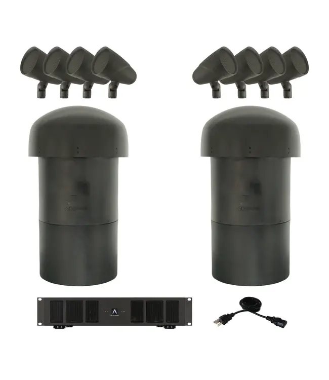 Sonance LS4T SAT/LS12T 8.2 SYS W/ DSP - 8.2 Buitenluidsprekerset