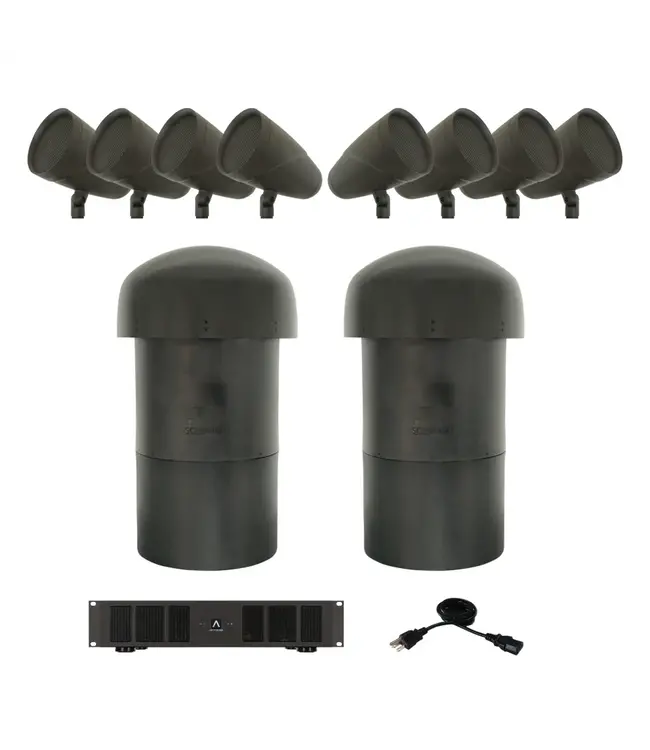 Sonance LS6T SAT/LS12T 8.2 SYS W/ DSP 2-750 MKIII - 8.2 Buitenluidsprekerset